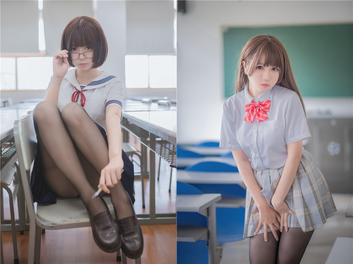 B站萌妹子@白金saki 写真合集[9套][持续更新