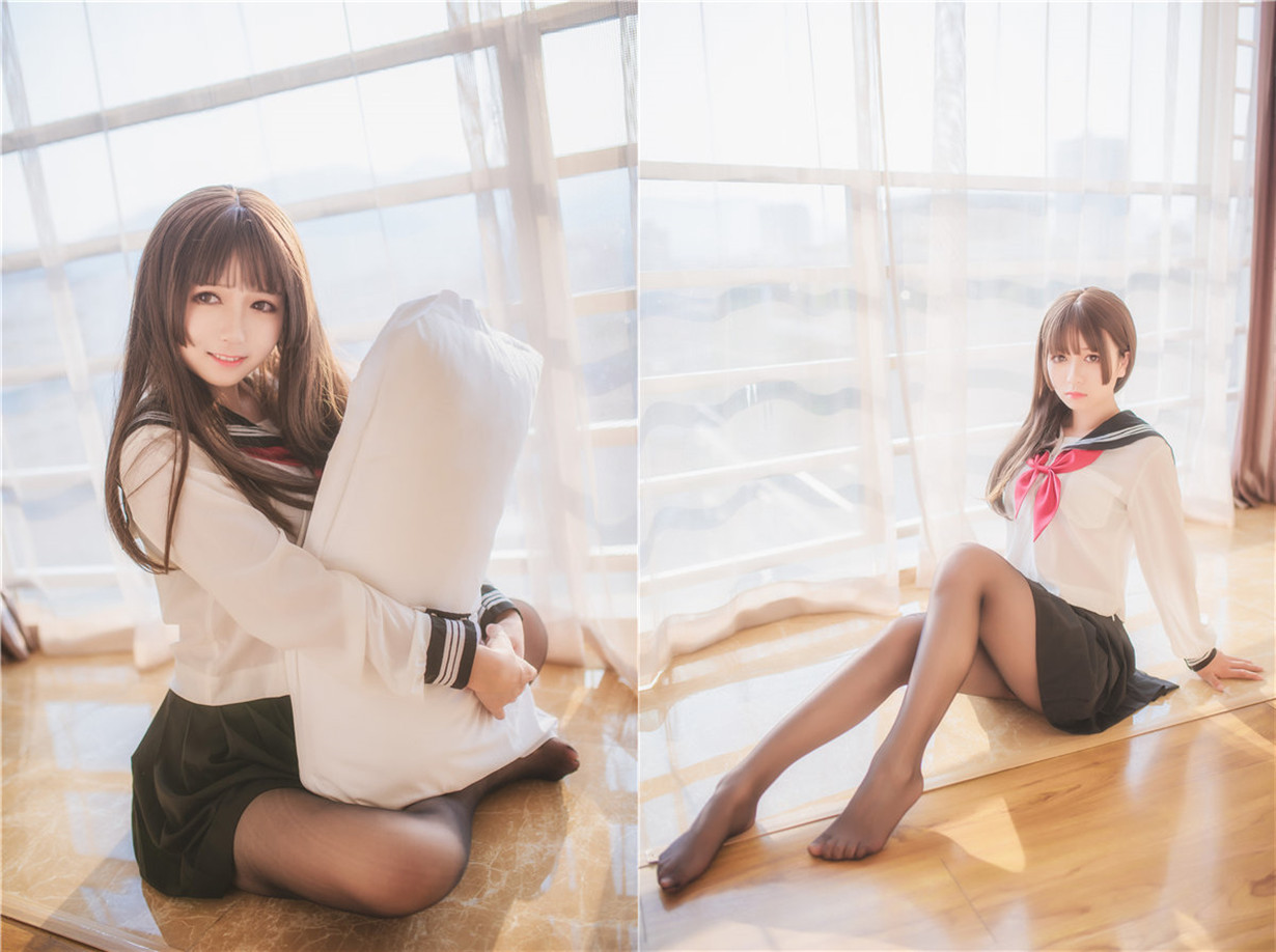 B站萌妹子@白金saki 写真合集[9套][持续更新