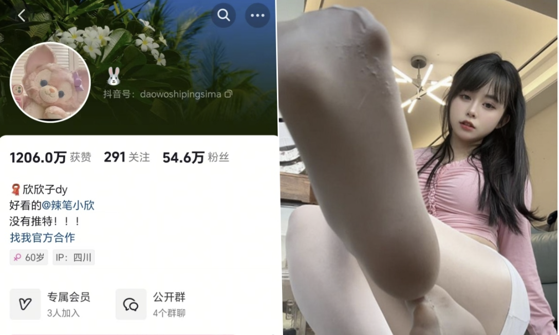 抖音欣老板铁粉空间定制写真视频合集