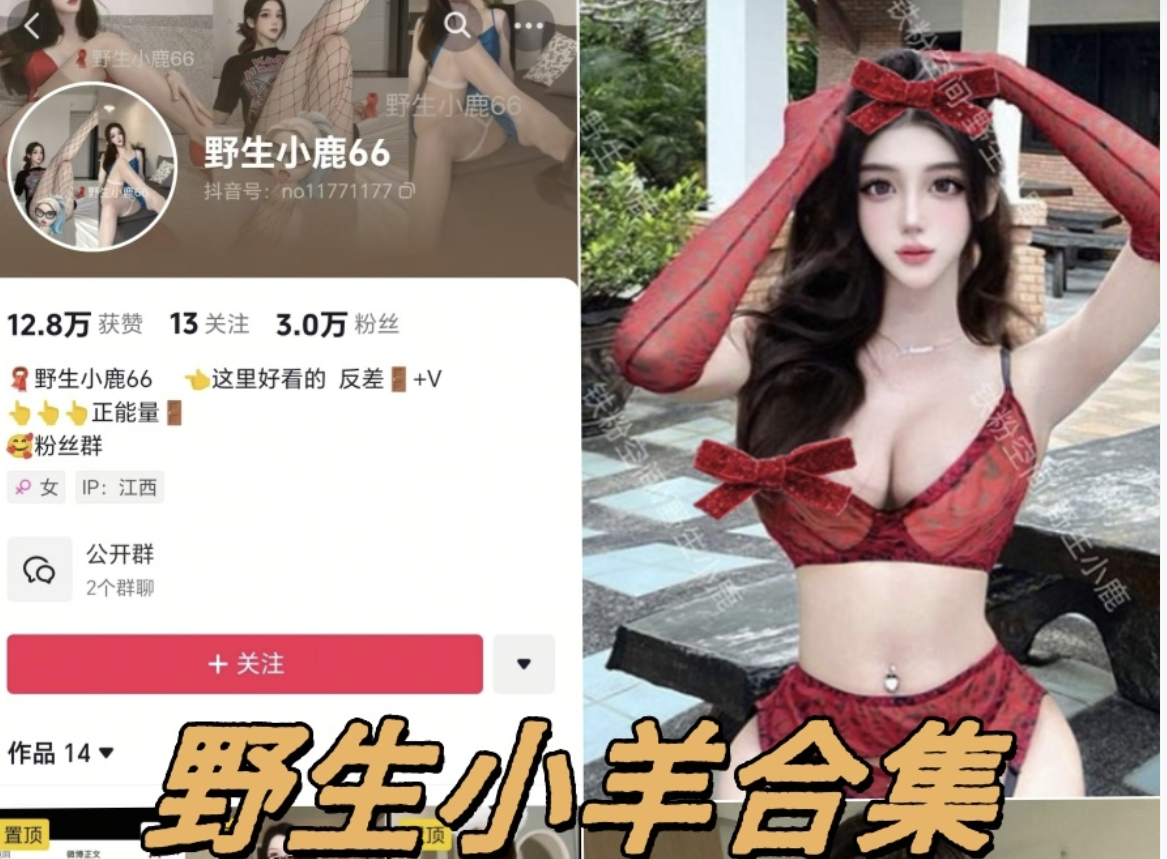 野生小羊铁粉空间写真图片以及视频合集下载